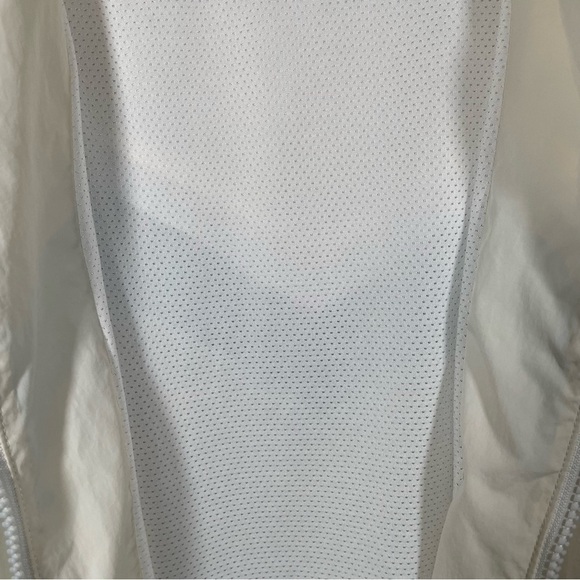 Original Use Jacket Retro Light Windbreaker Track Jacket White Blue Size XS - Picture 5 of 7